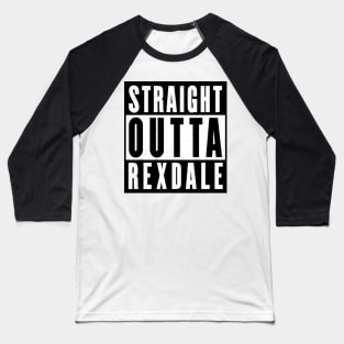 Straight Outta Rexdale Ontario Baseball T-Shirt